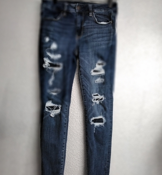 COPY - American Eagle NE(X)T Level Stretch Jeggings   Size 6 - Picture 1 of 5